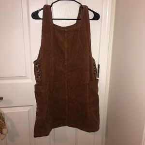 Corduroy dress